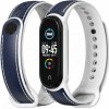 Xiaomi Mi Band 5/6 Kombinovaný náhradný náramok Farba: Modro-biela MBSCZ-34K06