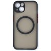 MagSafe silikónový kryt pre iPhone 13 mini - Čierny