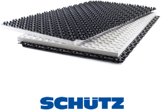 Systémová doska nopová pre podlahové kúrenie Schütz EPS-T 30-2, hrúbka 30mm  4006923 od 12,78 € - Heureka.sk