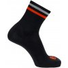Salomon ponožky Sonic Quarter Black/Poppy Red