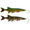 Savage Gear Gumená nástraha 4D Line Thru Pike 25cm 110g Firetiger
