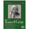 Strathmore Serie 400 Toned Gray Sketch Pad Skicár 24 36 x 28 cm 118 g