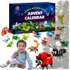 ADVENTNÝ KALENDÁR PRE DETI FIGÚRKY HMYZ ZVIERATÁ KOCKY DARČEK