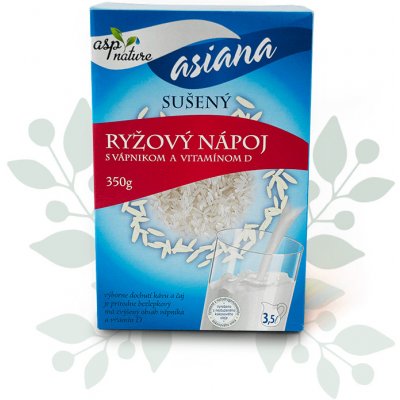 ASP Instantný ryžový nápoj s vápnikom a vitamínom D 350 g