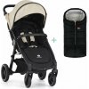 PETITE&MARS Kočík športový Street2 RWS Black Sahara Beige + PETITE&MARS fusak Jibot ZADARMO 2025