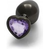 Heart Gem Butt Plug - stredný