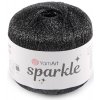Pletacia priadza Sparkle s lurexom 25 g - 1 ks 7 (1360) čierna