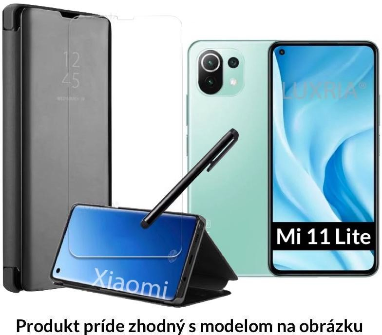 Púzdro Luxria Clear View Xiaomi: Redmi 7a Čierne