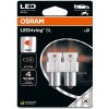 Osram LEDriving Premium 7556R-02B Red P21W BA15s 12V 2W