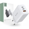 Tech-protect Multi Port sieťová nabíjačka USB / 2x USB-C QC 65W, biela