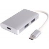 PremiumCord USB-C hub 2xUSB 3.0+PD charge ku31hub05