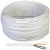 Cabletech KAB0551 telefónny / alarm YTDY 4 x 0,5mm - okrúhly, 100m, bílý