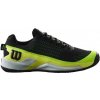 Pánska tenisová obuv Wilson Rush Pro Extra Duty Black/Safety Yellow EUR 45 1/3