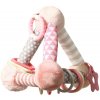 Edukačná hračka Baby Ono pyramída Tiny Yoga pink