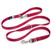CURLI Nastaviteľné vodítko pre psov Nylon Red M 200x1,5 cm