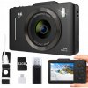 PRENOSNÝ DIGITÁLNY FOTOAPARÁT CMOS FHD 1080P 48MP 16X ZOOM + 32GB KARTA PRE DETI