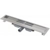 Professional Low - Podlahový žľab s okrajom pre plný rošt, dĺžka 850mm