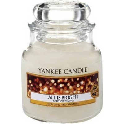 Yankee Candle Aromatická sviečka Classic malý All Is Bright 104 g