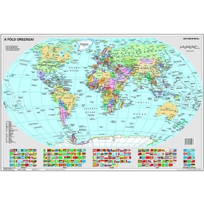podložka na stôl obojstranná Föld detská mapa sveta od 9,44 € - Heureka.sk