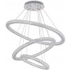 NEDES | LED Stmievateľný luster na lanku LED/210W/230V 3000-6500K strieborná + DO | ND3555