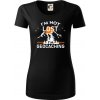 Im not lost - geocaching - Dámske tričko z organickej bavlny Origin (GOTS) - 2XL ( Čierna )