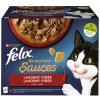 Felix Sensations Sauces hovädzie jahňacie morka kačica v lahodnej omáčke 12 x 85 g