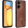 AZNS Embossed Skin case Xiaomi Redmi 13C / Xiaomi Poco C65 hnedé