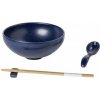 Casafina by Costa Nova Miska|rameň, lyžička, odkladač na paličky pr.19cm|1L, PACIFICA, modrá, set|Casafina