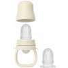 Bibs silikon cumlík na kŕmenie Ivory