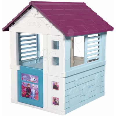 Smoby domček Frozen Disney Play house polovičné dvere a 2 okna so žalúziami UV filter