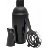 LEOPOLD VIENNA Acolon Koktailová sada, matná čierna, 500 ml, 3-dielna, výška: 255 mm, ø: 89 mm