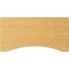 vidaXL Doska stola 110x55x4 cm, bambus
