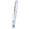 Crystal Double Dildo Clear obojstranný priehľadný penis