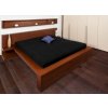 Wooline Plachta Jersey 90x200 cm, farba čierna