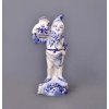 Cibulák trpaslík Jaroslav 19 cm, pôvodný dubský porcelán, cibuľový vzor,