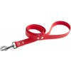 Firedog BioThane Vodítko 25 mm 3 m s rúčkou & D-krúžkom červené