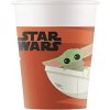 Procos Papierové poháre - Star Wars The Mandalorian 200 ml 8 ks