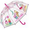 Detský reflexný transparentný dáždnik Perletti Cool Kids 