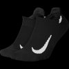 Nike ponožky Multiplier Black 2-pack čierna