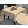 Biante Dekoračný štvorcový obrus BM-001 Nopky na svetlo žltom 60x60 cm