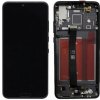 LCD displej + Dotykové sklo + Rám Huawei P20 čierna