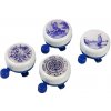 WIDEK Bicycle Bell WHITE COLLECTION DELFT BLUE mix farieb škatule po 12 kusoch (WDK-002712)