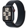 Apple Watch SE GPS + Cellular 40mm Midnight Aluminium Case with Midnight Sport Loop - MRGE3QC/A