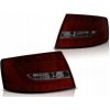 LED SVETLÁ AUDI A6 C6 4F 04-08 SEDAN ČERVENÝ SMOKE 7PIN