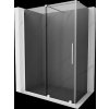 MEXEN/S - Velár sprchovací kút, posuvné dvere 150 x 70, grafit, biela 871-150-070-41-20