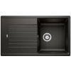Blanco Zia 5 S, silgranitový drez 860x500x190 mm, 1-komorový, čierna, 526016