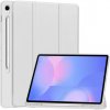 Techsuit – Flex Trifold puzdro s držiakom pera pre Samsung Galaxy Tab S10 FE Plus – sivé