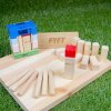 Bex Sport Kubb Original MINI - červený kráľ (Bex Sport)