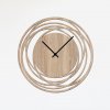 drevo zivota Nástenné hodiny z dreva NET Farebný vzor: Dub Sonoma, Veľkosť hodín: 35x35