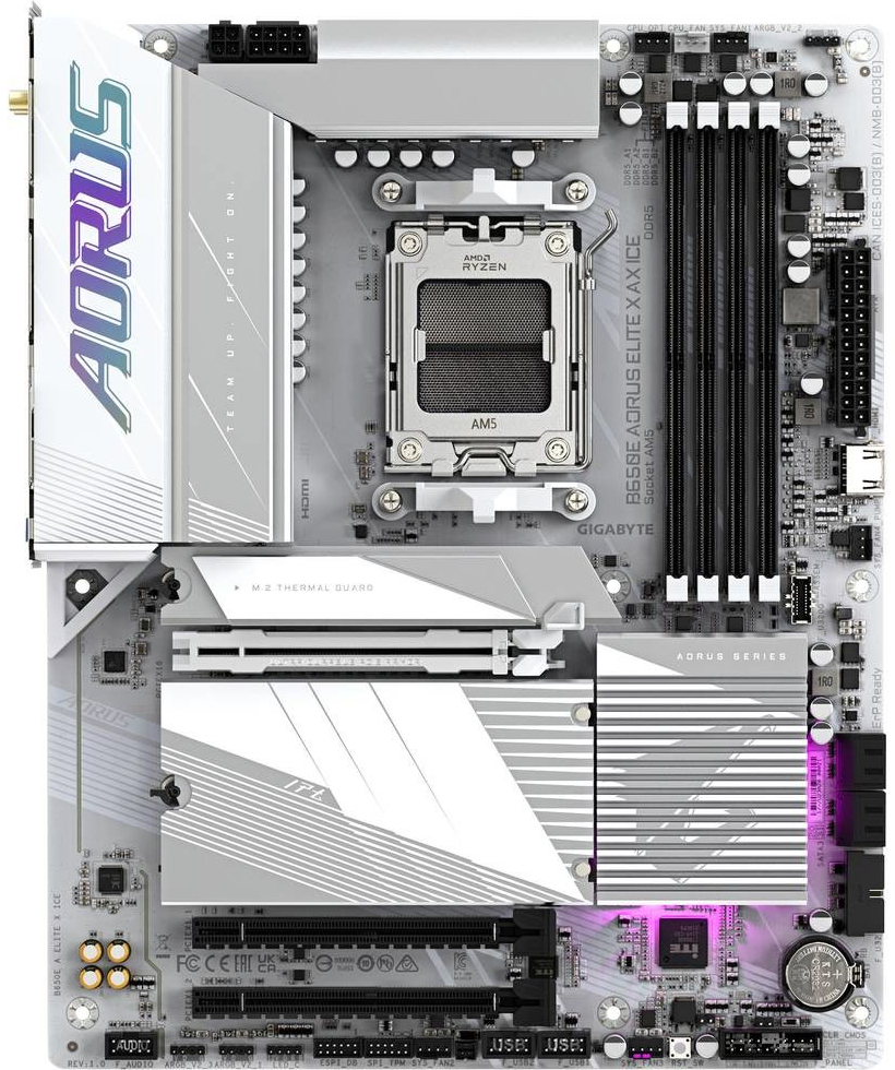 Gigabyte B650E AORUS ELITE X ICE